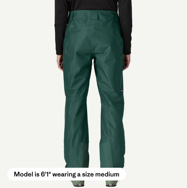 Patagonia Mens Powder Town Pant Cascade Green