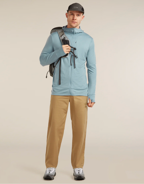 Icebreaker Mens Merino 260 Quantum LS Zip Hoodie