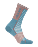 Icebreaker Womens Run + Ultralight Crew Sock