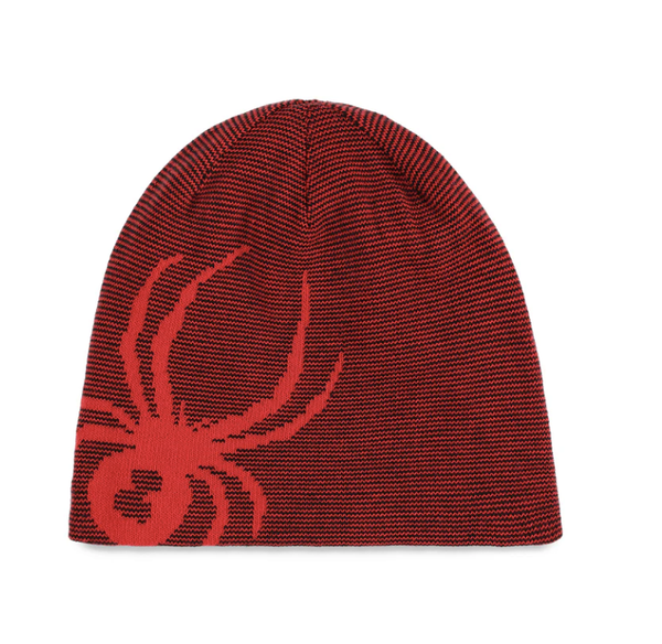 Spyder Mens Reversible Innsbruck Hat Spyder Red