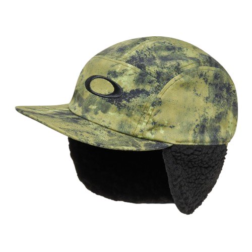 Oakley TC Rykkinn Flaps Cap Oxidation Print Green