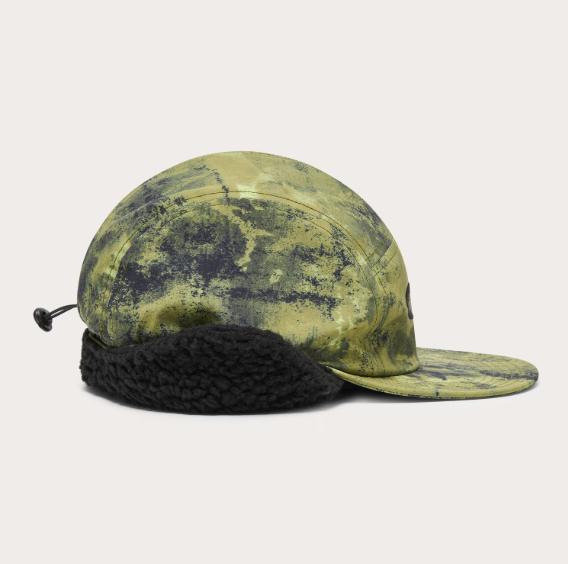 Oakley TC Rykkinn Flaps Cap Oxidation Print Green