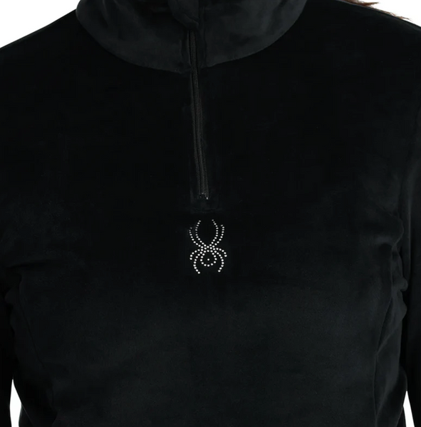 Spyder Shimmer Bug Half Zip Black