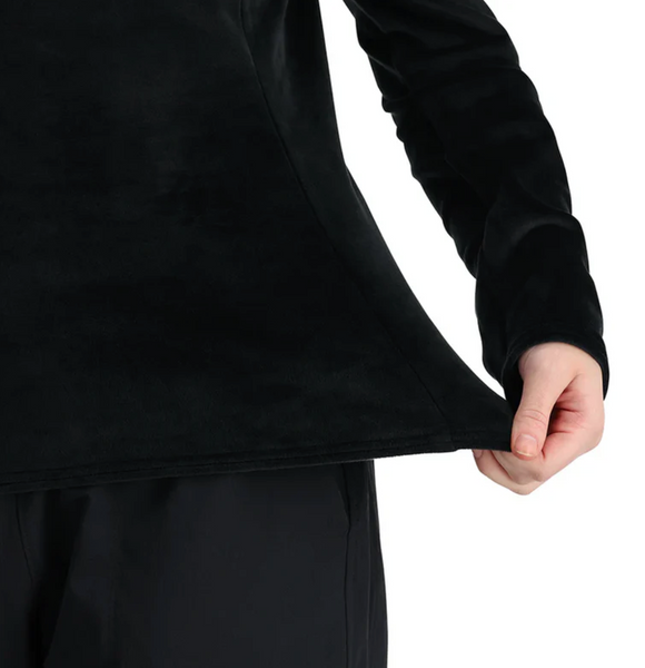 Spyder Shimmer Bug Half Zip Black