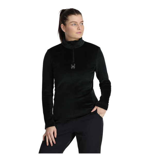 Spyder Shimmer Bug Half Zip Black