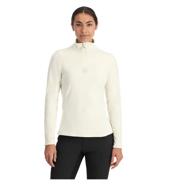 Spyder Shimmer Bug Half Zip White