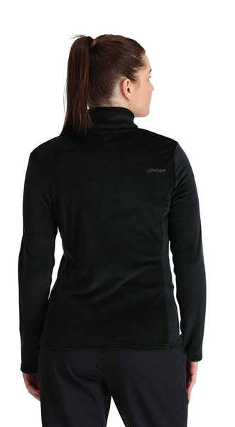 Spyder Shimmer Bug 1/2 Zip Black – Jindabyne Sports