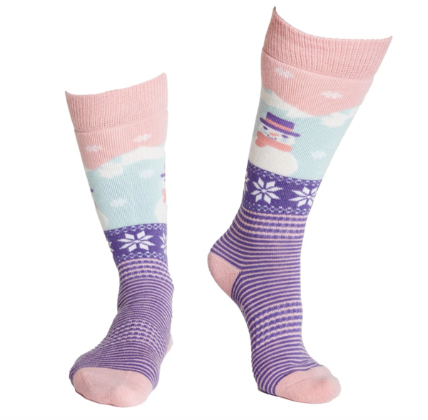 Rojo Sid Snowman Jr Sock