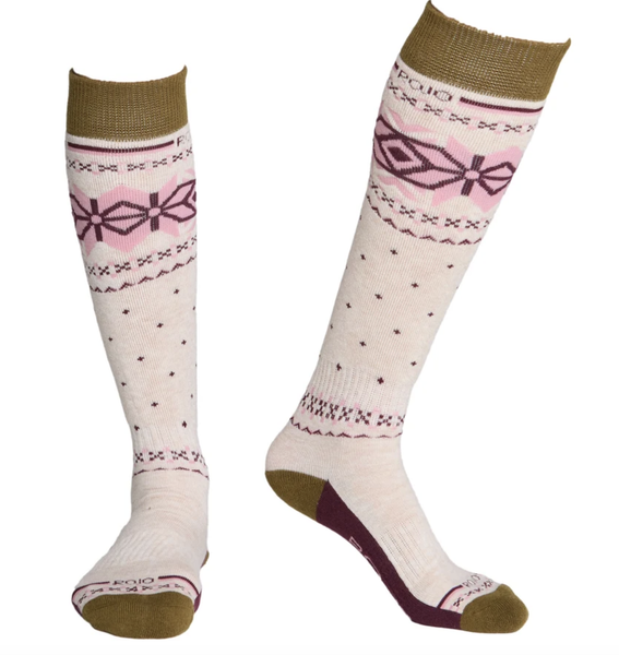 Rojo Snowfall Sock
