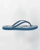 O'Neill Solana Womens Thongs Blue Floral