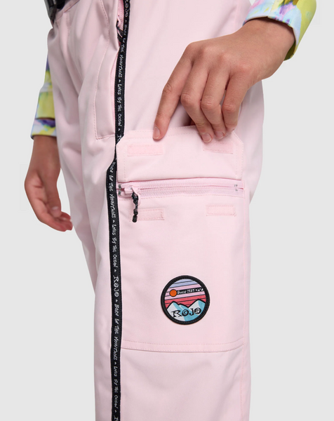 Rojo Junior She Ripz Pant Pink-A-Boo