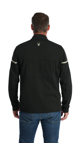 Spyder Speed Half Zip Mens Fleece Black