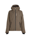 Oneill Stuvite Melange Wmns Jkt Concrete