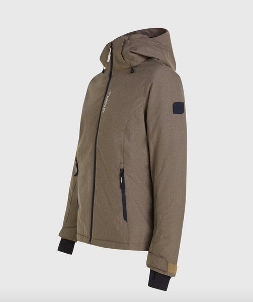 Oneill Stuvite Melange Wmns Jkt Concrete
