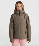 Oneill Stuvite Melange Wmns Jkt Concrete