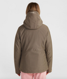 Oneill Stuvite Melange Wmns Jkt Concrete