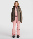 Oneill Stuvite Melange Wmns Jkt Concrete