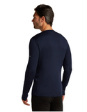 Icebreaker Mens 200 Oasis LS Crewe Snow Wave