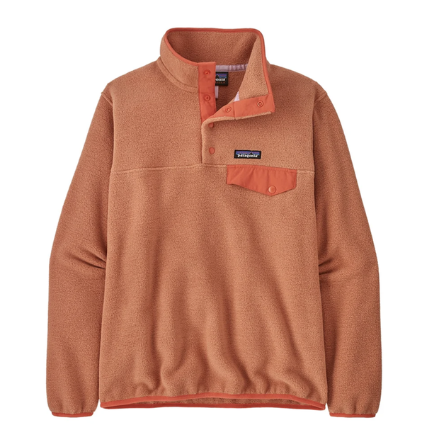 Patagonia Wmns Lightweight Synchilla Snap-T Pullover Sienna Clay