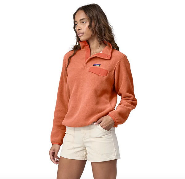 Patagonia Wmns Lightweight Synchilla Snap-T Pullover Sienna Clay