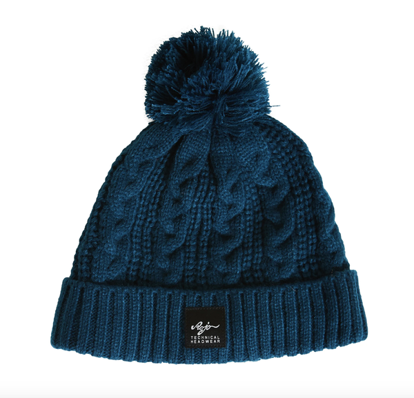 Rojo Turn Up Cable Beanie