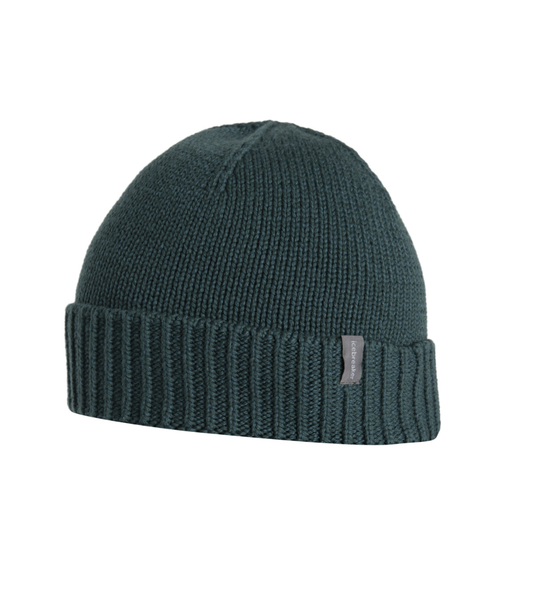 Icebreaker Vela Cuff Beanie Fathom Green