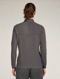 Icebreaker Wmns 260 Waffle Knit Wander Long Sleeve Half Zip