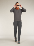 Icebreaker Wmns 260 Waffle Knit Wander Long Sleeve Half Zip