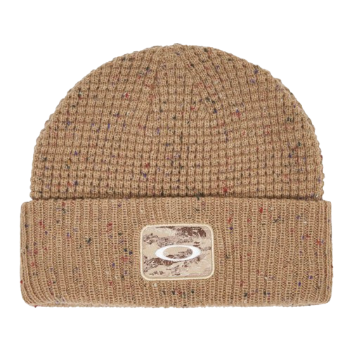 Oakley Ellipse Patch Waffle Beanie Humus