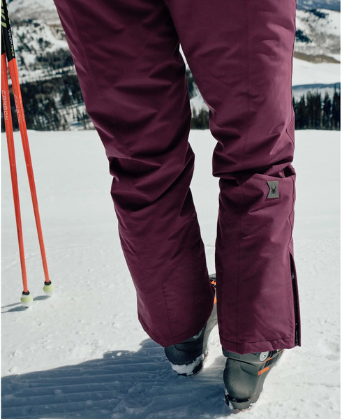 Spyder Winner Womens Pant Plum Short Leg