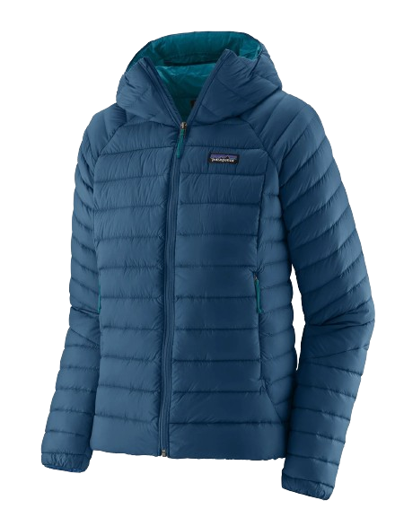Patagonia Wmns Down Sweater Hoody Lagom Blue
