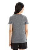 Icebreaker Wmns Tech Lite II SS Tee Grey Heather