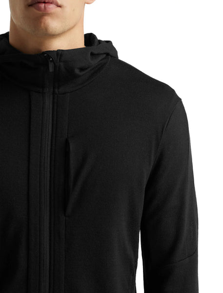 Icebreaker Mens Quantum III LS Zip Hoodie