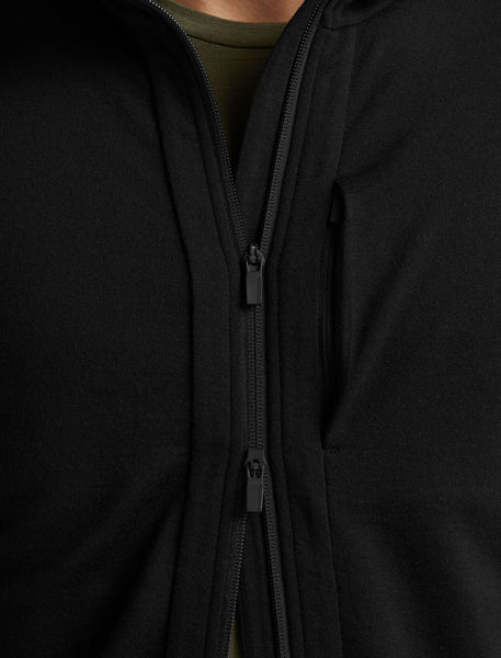 Icebreaker Mens Quantum III LS Zip Hoodie