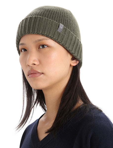 Icebreaker Unisex Vela Cuff Beanie Loden