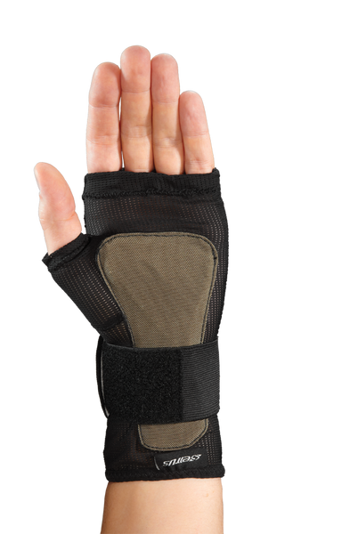 thumbnail image 2 of Master Wrist II Black Bowling Wrist Support - Right Hand Large Size 2 of 12