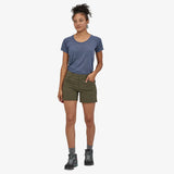 Patagonia Womens Quandary Short - 7 in. Fatigue Green