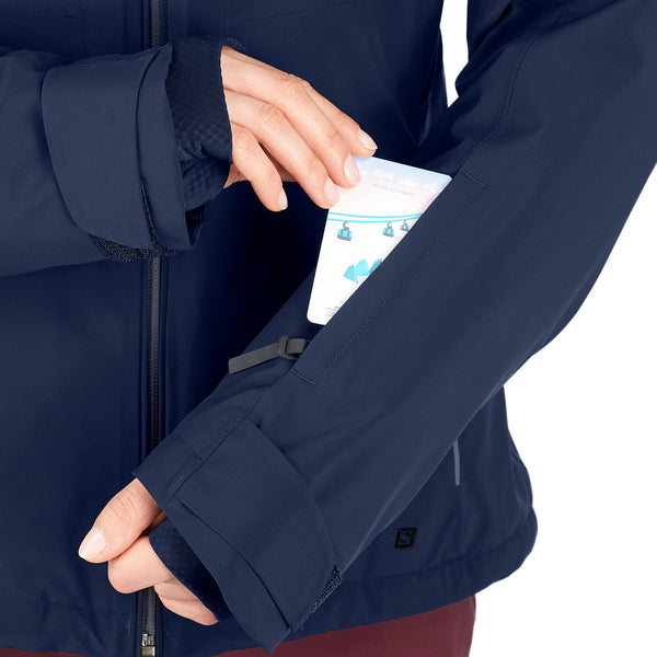Salomon brilliant ski jacket outlet