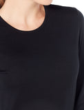 Icebreaker Wmns 200 Oasis LS Crewe Black