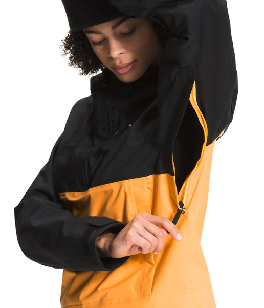 North face women's yellow and black jacket deals