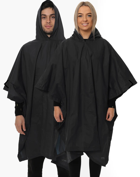 XTM Stash Poncho Black