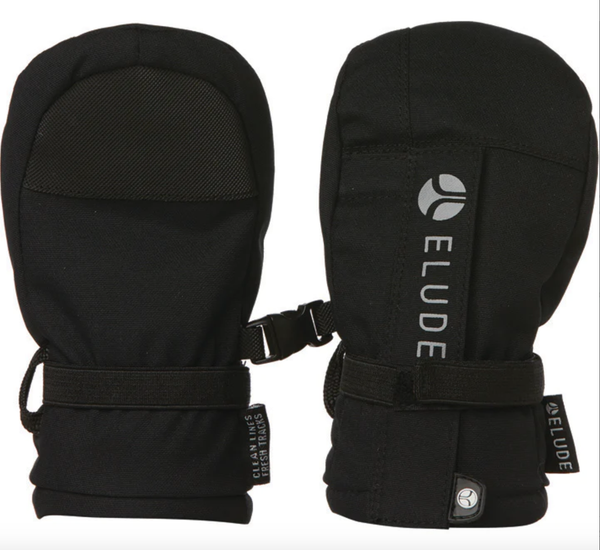 Elude Mini Snowcat Mitts True Black