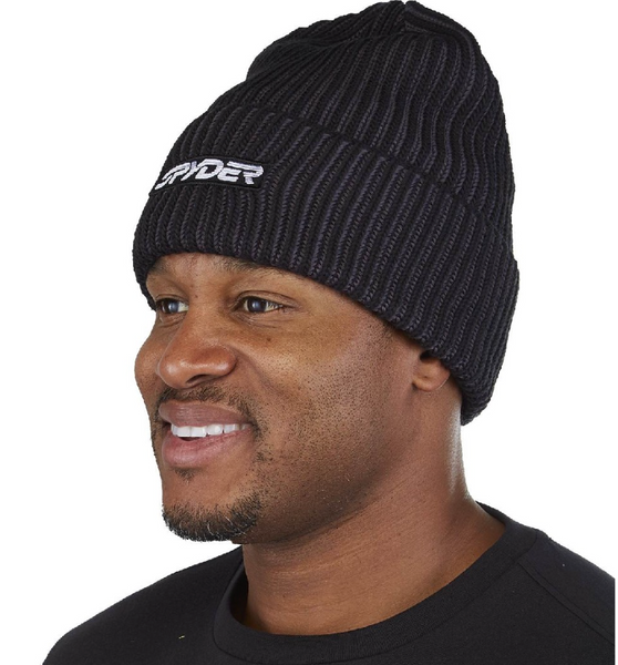 Spyder Mens Groomers Beanie Black