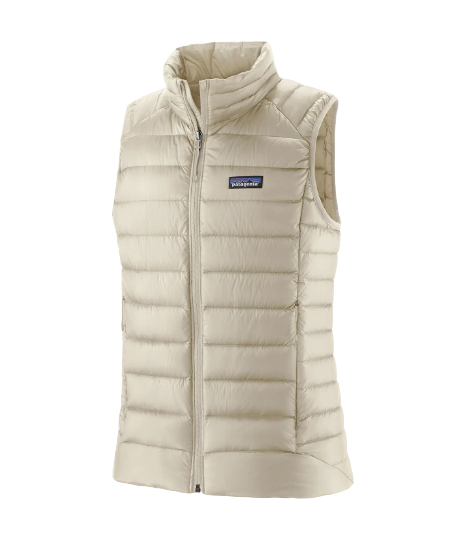 Patagonia Womens Down Sweater Vest Wool White