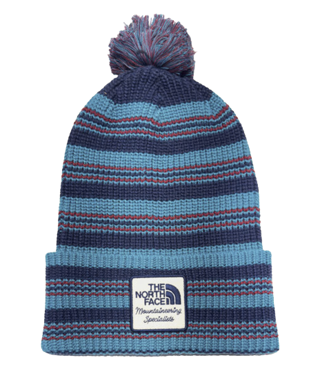 The North Face Heritage Pom Beanie Harbor Blue/Multi