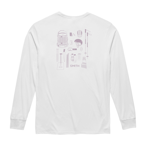 Smith Backcountry Essential Long Sleeve White