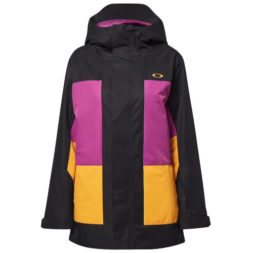 Oakley Beaufort RC Insulated Wmns Jacket Black/Purple/Amber Yellow