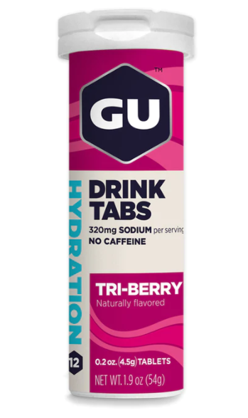 Gu Hydration Drink Tabs.