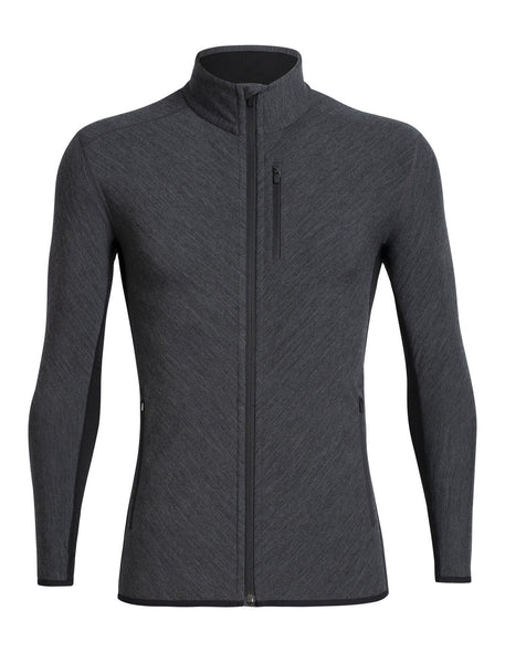 Icebreaker Mens Descender Long Sleeve Zip