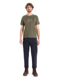 Icebreaker Mens Tech Lite II SS Tee Mountain Geology Loden